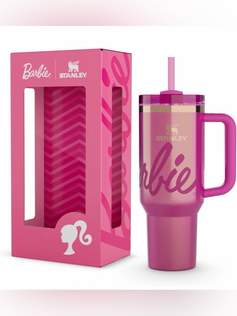 NWT — VERY RARE! Stanley x Barbie™️ Icon 40oz Quencher — Stanley